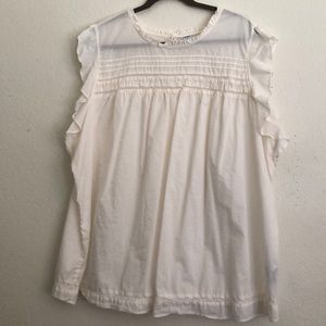 Ruffled smock